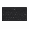 Bluetooth-Tastatur für Tablet Logitech Schwarz (Restauriert D)