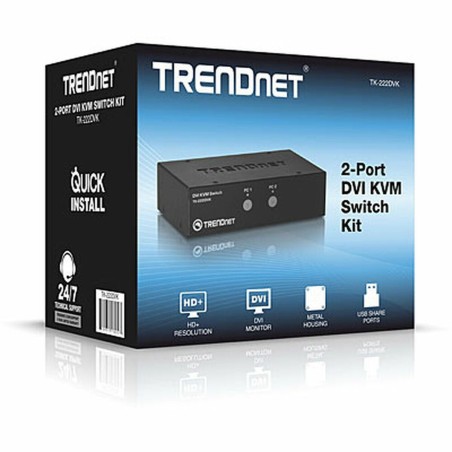 KVM-Switch Trendnet TK-222DVK