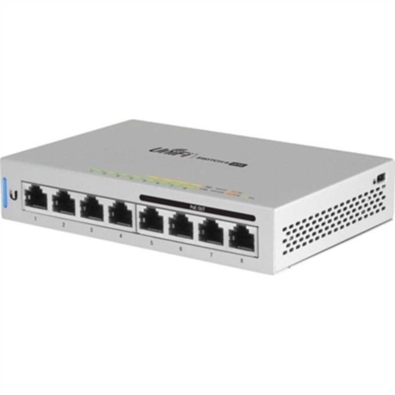 Schalter für das Büronetz UBIQUITI US-8-60W 8P RJ45 16 GBPS