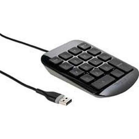 Numerische Tastatur Targus 4334367 Schwarz Schwarz/Grau