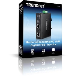 PoE-Injektor Trendnet TI-IG60 1000 Mbit/s Schwarz