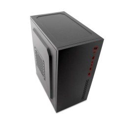 ATX Micro Gehäuse CoolBox PCC-MPC45-1 Schwarz