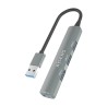 Hub USB Aisens A106-0859 Grau