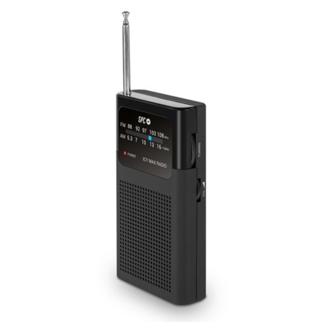 Transistor-Radio SPC SPC Icy Max AM/FM 0,3W NEGRO