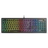 Gaming Tastatur OZONE Qwerty Spanisch Schwarz