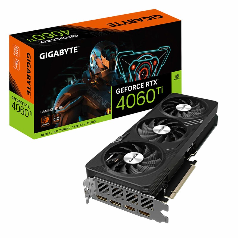 Grafikkarte Gigabyte GeForce RTX­­ 4060 Ti GAMING OC 8G Geforce RTX 4060 Ti 8 GB GDDR6