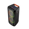 Tragbare Bluetooth-Lautsprecher Celly PARTYSPEAKERBK Schwarz 40 W