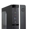 ATX Mini-Tower Gehäuse mit Stromzufuhr TooQ TQC-3005U3 Slim USB 3.0