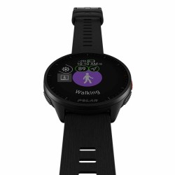 Smart Watch mit Schrittzähler Polar Schwarz 1,2" Ø 45 mm