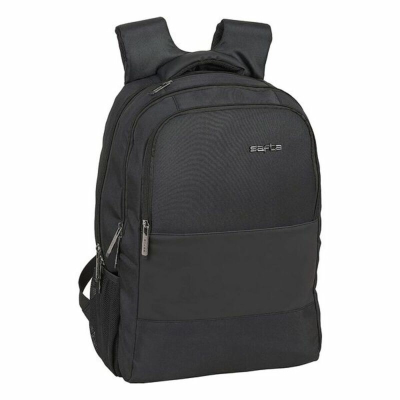 Laptop- und Tablet-Rucksack mit USB-Anschluss Safta 15,6'' Schwarz 30 x 43 x 16 cm