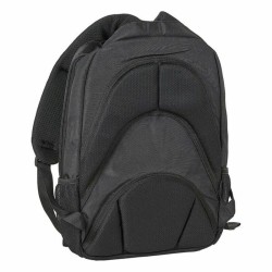 Laptop- und Tablet-Rucksack mit USB-Anschluss Safta 15,6'' Schwarz 30 x 43 x 16 cm