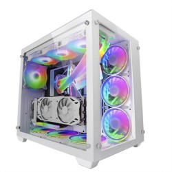 ATX Semi-Tower Gehäuse Mars Gaming MCV3 PREMIUM XXL RGB Weiß