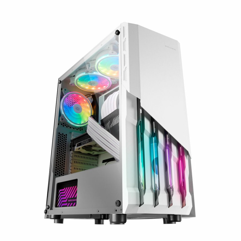 ATX Gehäuse Mars Gaming MCX2W Weiß