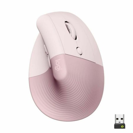 Mouse Logitech Lift Rosa Rose