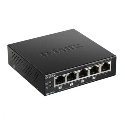 Switch D-Link DGS-1005P/E LAN PoE Schwarz