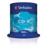 CD-R Verbatim 43411 52x 700 MB (100 Stück)