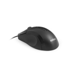 Optische Maus Nilox MOUSB1001 1000 DPI Schwarz