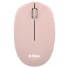 Drahtlose optische Maus Nilox Rosa