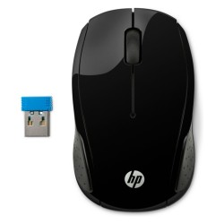 Schnurlose Mouse HP Wireless Mouse 200 Schwarz