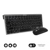 Tastatur mit Maus Subblim SUBKBC-OCO020 Grau