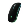 Mouse Subblim SUBMO-LDFLAT1 Schwarz 1600 dpi