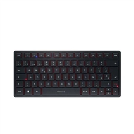 Tastatur Cherry KW 9200 MINI Schwarz AZERTY