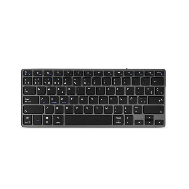 Drahtlose Tastatur Subblim SUB-KB-3ADC201 Qwerty Spanisch Grau Silberfarben