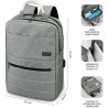 Laptop- und Tablet-Rucksack mit USB-Anschluss Subblim SUB-BP-3EAP001 Grau