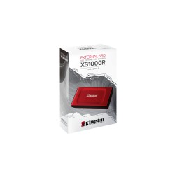 Externe Festplatte Kingston SXS1000R/2000G Rot