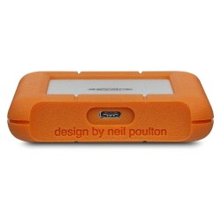 Externe Festplatte LaCie Rugged Mini Plattenspeicher 5 TB Orange 2,5"