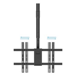 TV Deckenhalterung TooQ LPCE1186TSLI-B 43" 86" 60 Kg