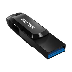 USB Pendrive SanDisk Ultra Dual Drive Schwarz Schwarz/Silberfarben 128 GB (1 Stück)