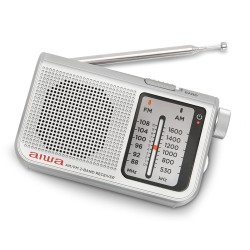 Tragbares Radio Aiwa Grau