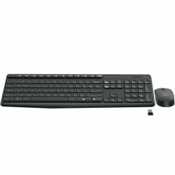 Tastatur mit Drahtloser Maus Logitech 920-007919