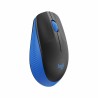 Drahtlose optische Maus Logitech M190 Blau Schwarz/Blau