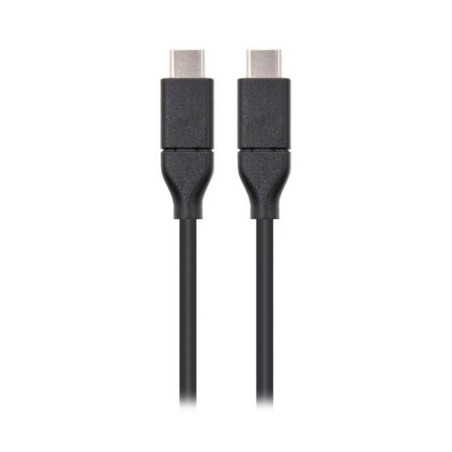 USB-C 3.1 Kabel NANOCABLE 10.01.4101 Schwarz (1 m)