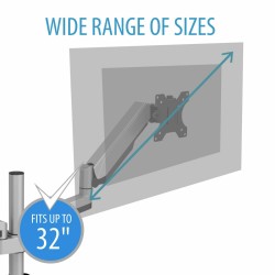 Bildschirm-Träger für den Tisch V7 DM1TA-1E