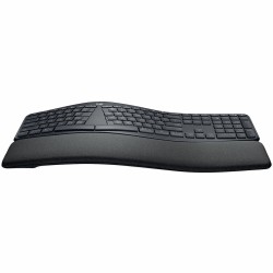 Tastatur Logitech Ergo K860 Schwarz Grau Graphit Qwerty Spanisch