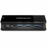 Switch Trendnet TK-U404 USB Schwarz