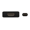 USB-C-zu-HDMI-Adapter Aisens A109-0684 Schwarz 15 cm