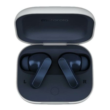 Bluetooth in Ear Headset Motorola Moto Buds Blau Marineblau