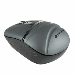 Mouse NGS ASH DUAL Schwarz Schwarz/Silberfarben (1 Stück)