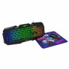 Tastatur und Gaming Maus Krom HOTWHEELS Qwerty Spanisch