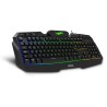 Tastatur und Gaming Maus Krom HOTWHEELS Qwerty Spanisch