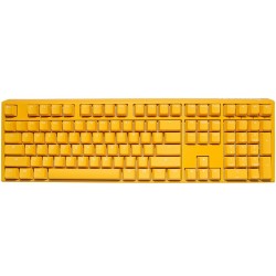 Drahtlose Tastatur Ducky DKON2108ST-RUSPDYDYYYC1 Gelb Schwarzweiß QWERTY