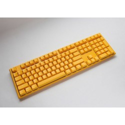 Drahtlose Tastatur Ducky DKON2108ST-SUSPDYDYYYC1 Gelb Schwarzweiß QWERTY