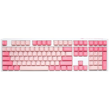 Drahtlose Tastatur Ducky DKON2108-SUSPDGOWWPC2 Rosa QWERTY