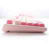 Drahtlose Tastatur Ducky DKON2108-SUSPDGOWWPC2 Rosa QWERTY