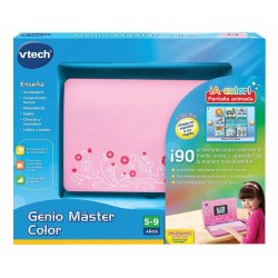 Spielzeug-Computer Vtech Genio Master Color ES-EN 18 x 27 x 4 cm Rosa