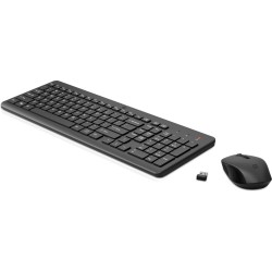 Tastatur mit Maus HP 2V9E6AA Schwarz Englisch Qwerty US